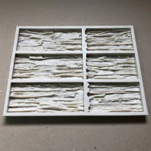 Форма для искусственного камня Мелкий Сланец Угол составной F210D